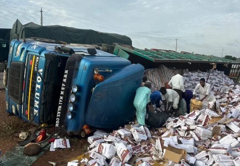 15 Feared Dead as Truck Carrying 48 People Crashes in Kwara